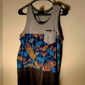 Men’s DGK floral tank top